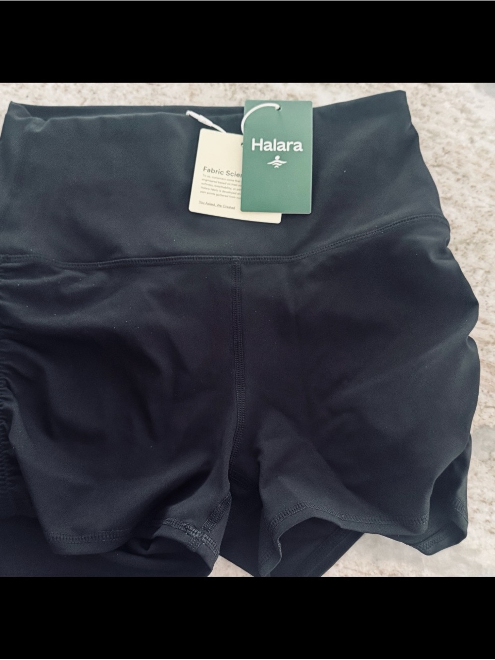 Softly Zero quick dry tummy control bike shorts. 2.5”